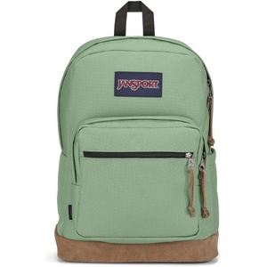 image:imageJanSport Right Pack Backpack  Durable Daypack with Padded 15 Laptop Sleeve Spacious Main Compartment amp Integrated Water Bottle Pocket  Moon FlowerLoden Frost