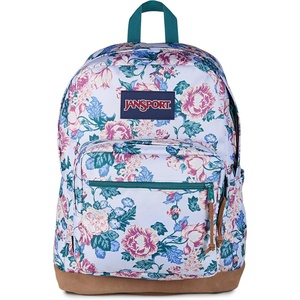 image:imageJanSport Right Pack Backpack  Durable Daypack with Padded 15 Laptop Sleeve Spacious Main Compartment amp Integrated Water Bottle Pocket  Moon FlowerRustic Roses Moon FlowerBluPnkGrn