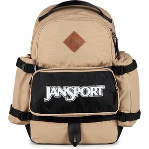 image:imageJanSport Seattle Pack  Durable Backpack with Main Compartment Dual Water Bottle Pockets Lined Laptop Sleeve BlackTravertine