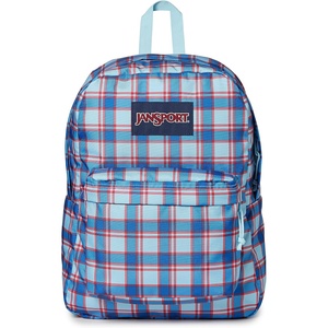 image:imageJanSport SuperBreak One Backpack  Durable Lightweight Bag with 1 Main Compartment Front Utility Pocket with Builtin Organizer Premium Backpack Cyberspace GalaxyPlaid Vibes Sky High