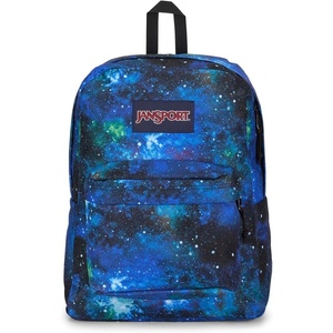 image:imageJanSport SuperBreak One Backpack  Durable Lightweight Bag with 1 Main Compartment Front Utility Pocket with Builtin Organizer Premium Backpack Cyberspace GalaxyCyberspace Galaxy