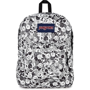 image:imageJanSport SuperBreak One Backpack  Durable Lightweight Bookbag with 1 Main Compartment Front Utility Pocket with Builtin Organizer  Premium Backpack Faded Floral Fresh MintDoodle Dots