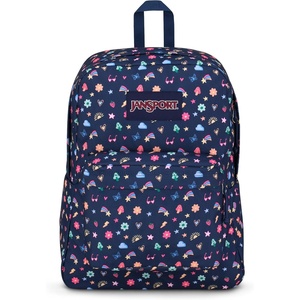 image:imageJanSport SuperBreak One Backpack  Durable Lightweight Bookbag with 1 Main Compartment Front Utility Pocket with Builtin Organizer  Premium Backpack Faded Floral Fresh MintSlice of Fun