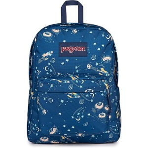image:imageJanSport SuperBreak One Backpack  Durable Lightweight Bookbag with 1 Main Compartment Front Utility Pocket with Builtin Organizer  Premium Backpack Faded Floral Fresh MintVortex Voyage