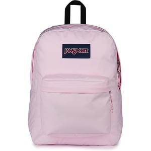 image:imageJanSport SuperBreak One Backpack  Durable Lightweight Bookbag with 1 Main Compartment Front Utility Pocket with Builtin Organizer  Premium Backpack Faded Floral Fresh MintPink Ice