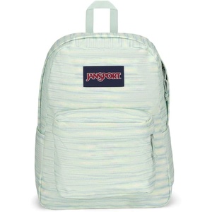 image:imageJanSport SuperBreak One Backpack  Durable Lightweight Bookbag with 1 Main Compartment Front Utility Pocket with Builtin Organizer  Premium Backpack Faded Floral Fresh Mint70s Space Dye Fresh Mint