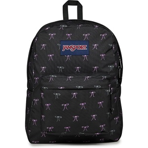 image:imageJanSport SuperBreak One Backpack  Durable Lightweight Bookbag with 1 Main Compartment Front Utility Pocket with Builtin Organizer  Premium Backpack Faded Floral Fresh MintBad Bows