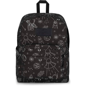 image:imageJanSport SuperBreak Plus Backpack with Padded 15inch Laptop Sleeve and Integrated Bottle Pocket  Spacious and Durable Daypack for Work and Travel  Cosmic CityCosmic City