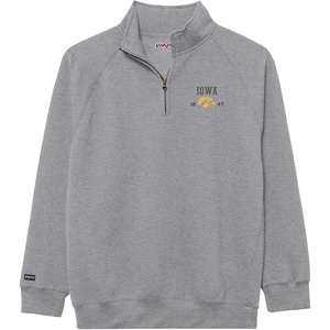 image:imageJanSport Unisex Adult NCAA Officially Licensed Rival Long Sleeve StandUp Collar Quarter Zip SweatshirtIowa Hawkeyes