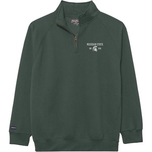 image:imageJanSport Unisex Adult NCAA Officially Licensed Rival Long Sleeve StandUp Collar Quarter Zip SweatshirtMichigan State Spartans