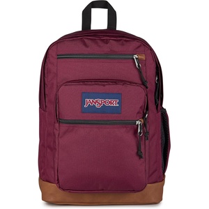 image:imageJansport JS0A2SDD7S1 Cool Student Laptop Backpack Coconut 15 inches  Ergonomic Straps Waterbottle Pocket Campus Weekender Travel RucksackCherry Lacquer