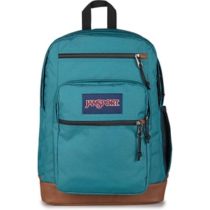 image:imageJansport JS0A2SDD7S1 Cool Student Laptop Backpack Coconut 15 inches  Ergonomic Straps Waterbottle Pocket Campus Weekender Travel RucksackEmerald Pool