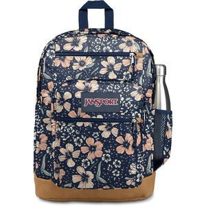 image:imageJansport JS0A2SDD7S1 Cool Student Laptop Backpack Coconut 15 inches  Ergonomic Straps Waterbottle Pocket Campus Weekender Travel RucksackFields of Paradise