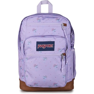 image:imageJansport JS0A2SDD7S1 Cool Student Laptop Backpack Coconut 15 inches  Ergonomic Straps Waterbottle Pocket Campus Weekender Travel RucksackPastel Petals Lilac