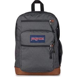 image:imageJansport JS0A2SDD7S1 Cool Student Laptop Backpack Coconut 15 inches  Ergonomic Straps Waterbottle Pocket Campus Weekender Travel RucksackSmokey Grit